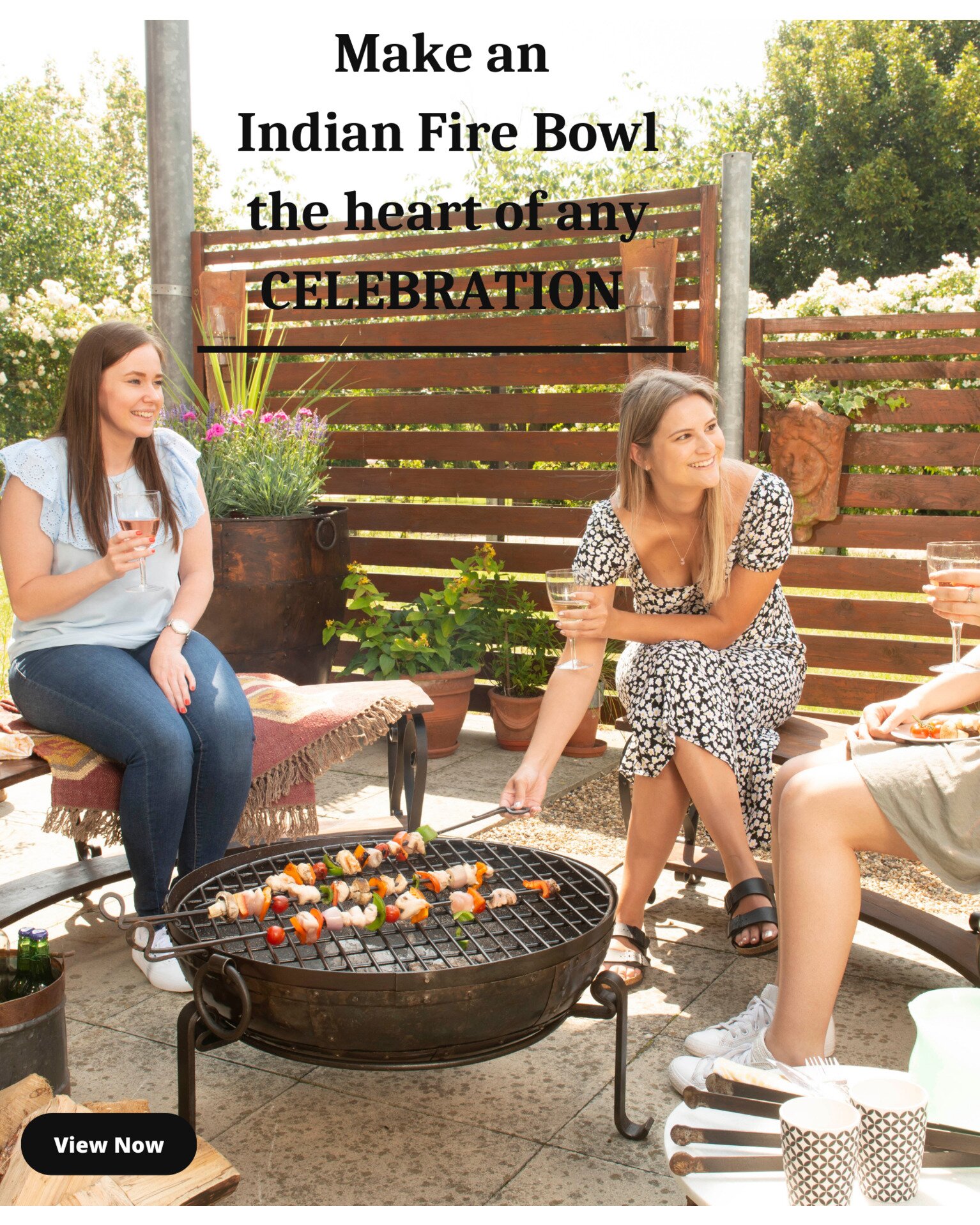 Recycled Indian Fire Bowls