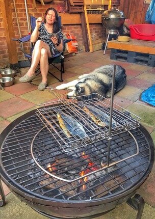 Getting creative and cooking some delicious fish 